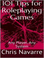 101 Tips for Roleplaying Games