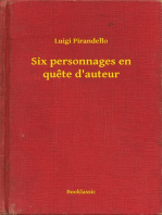 Six personnages en quête d'auteur