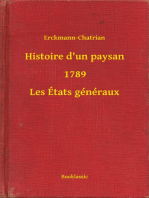 Histoire d'un paysan - 1789 - Les États généraux