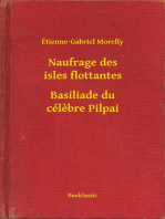 Naufrage des isles flottantes - Basiliade du célèbre Pilpai