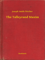 The Talleyrand Maxim