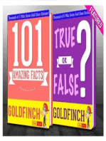 The Goldfinch - 101 Amazing Facts & True or False?: GWhizBooks.com