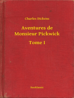 Aventures de Monsieur Pickwick - Tome I