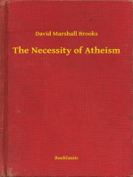 The Necessity of Atheism