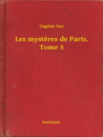 Les mysteres de Paris. Tome 5