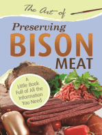 The Art of Preserving Bison: A Little Book Full of All the Information You Need