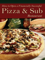 How to Open a Financially Successful Pizza & Sub Restaurant