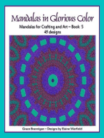 Mandalas in Glorious Color Book 5