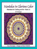 Mandalas in Glorious Color Book 16