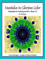 Mandalas in Glorious Color Book 14