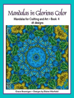 Mandalas in Glorious Color Book 4
