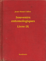 Souvenirs entomologiques - Livre IX