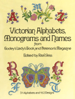 Victorian Alphabets, Monograms and Names for Needleworkers: from Godey's Lady's Book