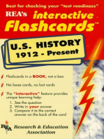United States History 1912-Present Interactive Flashcards Book