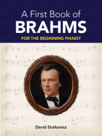 A First Book of Brahms: For The Beginning Pianist