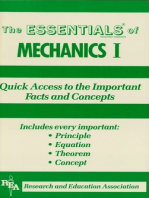 Mechanics I Essentials