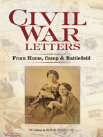 Civil War Letters: From Home, Camp and Battlefield