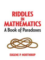 Riddles in Mathematics: A Book of Paradoxes