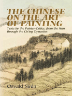 The Chinese on the Art of Painting: Texts by the Painter-Critics, from the Han through the Ch'ing Dynasties
