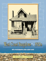 West Coast Bungalows of the 1920s: With Photographs and Floor Plans