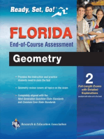 Florida Geometry End-of-Course Assessment Book + Online