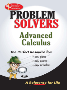 Advanced Calculus Problem Solver by Editors of REA - Book - Read Online