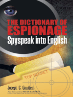 The Dictionary of Espionage