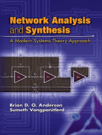 Network Analysis and Synthesis: A Modern Systems Theory Approach