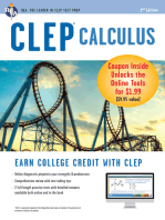 CLEP® Calculus Book + Online