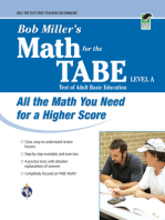 Bob Miller's Math for the TABE Level A