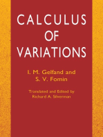 Calculus of Variations