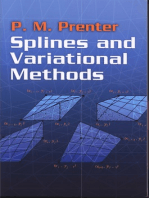 Splines and Variational Methods