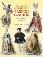 Full-Color Sourcebook of French Fashion: 15th to 19th Centuries