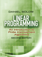 Linear Programming: An Introduction to Finite Improvement Algorithms: Second Edition