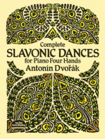 Complete Slavonic Dances for Piano Four Hands