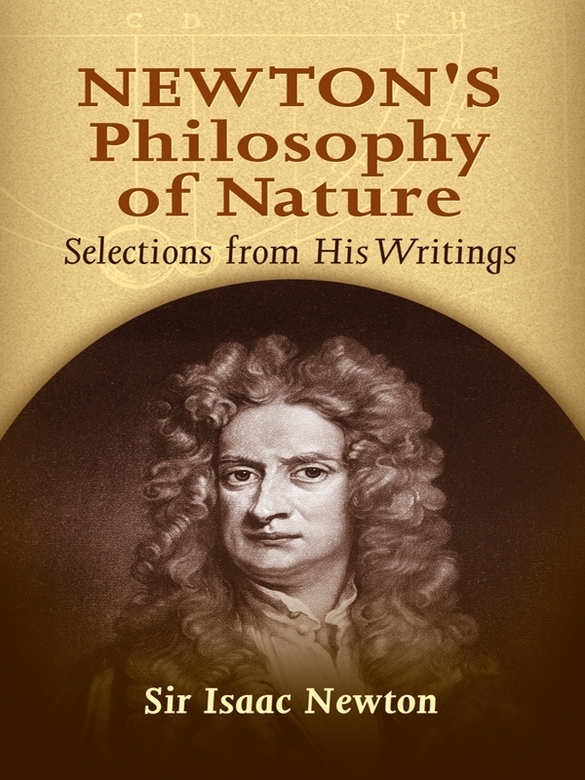 Newton's Philosophy of Nature by Sir Isaac Newton Book