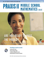 Praxis II Middle School Mathematics (0069) 2nd Ed.