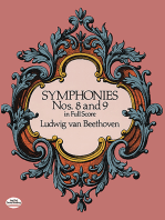 Symphonies Nos. 8 and 9 in Full Score