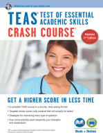 TEAS Crash Course Book + Online