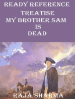 Ready Reference Treatise: My Brother Sam Is Dead