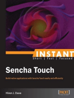 INSTANT Sencha Touch