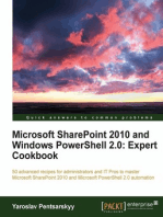 Microsoft SharePoint 2010 and Windows PowerShell 2.0