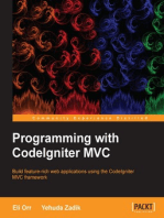 Programming with CodeIgniter MVC