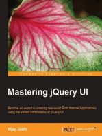 Mastering jQuery UI