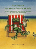 Der Frosch hat einen Frosch im Hals