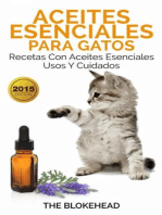 Aceites esenciales para gatos: Recetas con aceites esenciales, usos y cuidados