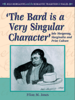 'The Bard is a Very Singular Character': Iolo Morganwg, Marginalia and Print Culture