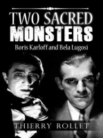 Two sacred monsters. Boris Karloff and Bela Lugosi