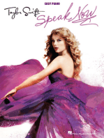 Taylor Swift - Speak Now: Easy Piano