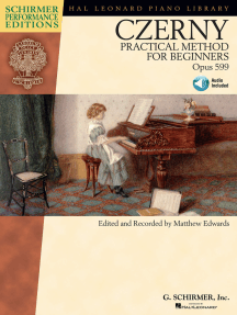 Carl Czerny - Practical Method for Beginners, Op. 599: With Online Audio of Performance Tracks